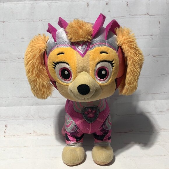 PAW Patrol The Mighty Movie Skye Premium Sparkle Plush - Picture 1 of 9